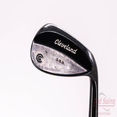 Cleveland 588 RTX 2.0 Black Satin Wedge Sand SW 54° 6 Deg Bounce True Temper Dynamic Gold Steel Wedge Flex Right Handed 36.0in