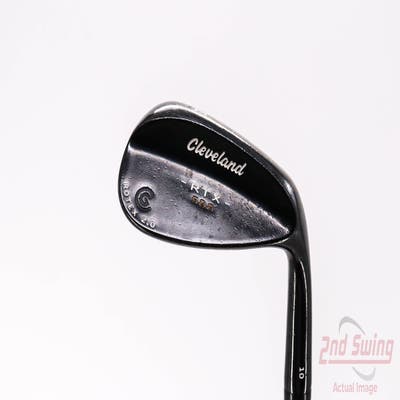 Cleveland 588 RTX 2.0 Black Satin Wedge Gap GW 50° 10 Deg Bounce True Temper Dynamic Gold Steel Wedge Flex Right Handed 36.0in