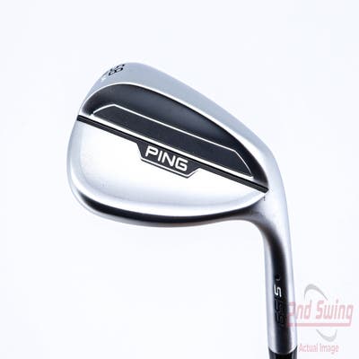 Ping s159 Chrome Wedge Lob LW 58° 14 Deg Bounce W Grind Ping Z-Z115 Steel Wedge Flex Right Handed Black Dot 35.0in