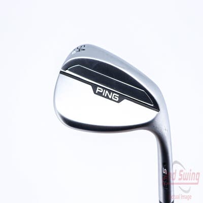 Ping s159 Chrome Wedge Sand SW 54° 10 Deg Bounce H Grind Ping Z-Z115 Steel Wedge Flex Right Handed Black Dot 35.25in