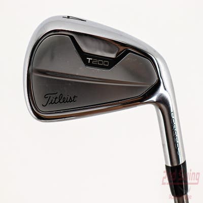 Titleist 2021 T200 Single Iron 4 Iron Aerotech SteelFiber i80cw Graphite Regular Right Handed 39.0in