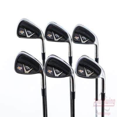 Callaway X2 Hot Pro Iron Set 5-PW Stock Steel Shaft Steel Regular Right Handed 38.0in