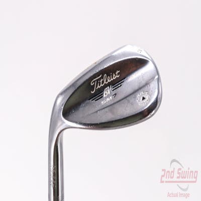 Titleist Vokey SM7 Tour Chrome Wedge Lob LW 60° 8 Deg Bounce M Grind SM7 BV Steel Wedge Flex Left Handed 35.0in