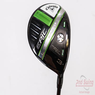 Callaway EPIC Speed Fairway Wood 3+ Wood 13.5° PX HZRDUS Smoke Blue RDX 70 Graphite Stiff Right Handed 43.0in