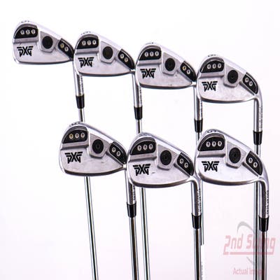 PXG 0311 XP GEN5 Chrome Iron Set 5-PW AW AWT 2.0 Steel Regular Right Handed 39.5in