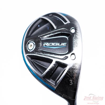 Callaway Rogue Fairway Wood 3 Wood 3W Stock Graphite Shaft Graphite Regular Right Handed 42.5in