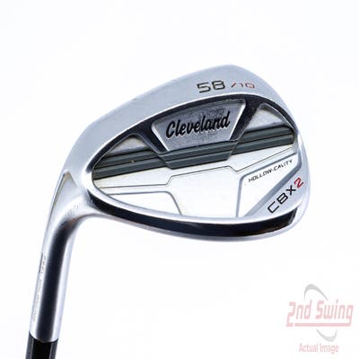 Cleveland CBX 2 Wedge Lob LW 58° 10 Deg Bounce Dynamic Gold 115 Steel Wedge Flex Left Handed 35.5in