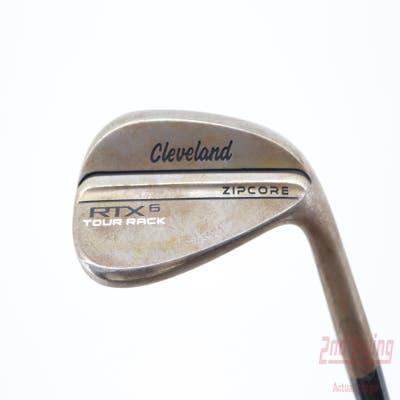 Cleveland RTX 6 ZipCore Tour Rack Raw Wedge Pitching Wedge PW 46° 10 Deg Bounce Nippon NS Pro Modus 3 Tour 125 Steel Wedge Flex Right Handed 36.25in