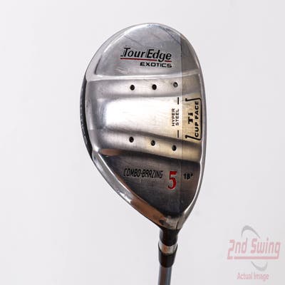 Tour Edge Exotics Fairway Wood 5 Wood 5W 18° Stock Graphite Shaft Graphite Stiff Right Handed 42.0in