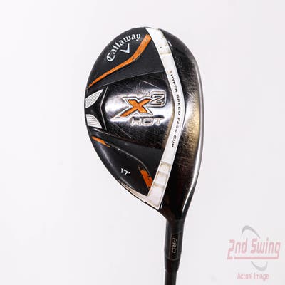 Callaway X2 Hot Pro Fairway Wood 4 Wood 4W 17° Aldila Tour Green Graphite Stiff Right Handed 43.0in