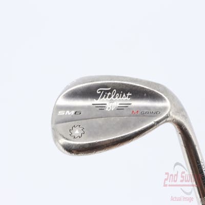 Titleist Vokey SM6 Steel Grey Wedge Lob LW 62° 8 Deg Bounce M Grind SM6 BV Steel Wedge Flex Right Handed 35.5in