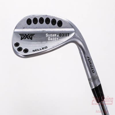 PXG 0311T Sugar Daddy Chrome Wedge Gap GW 50° 10 Deg Bounce Stock Steel Shaft Steel Wedge Flex Right Handed 35.25in