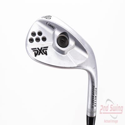 PXG 0311 Milled Sugar Daddy II Wedge Lob LW 60° 10 Deg Bounce C Grind Stock Steel Shaft Steel Wedge Flex Right Handed 35.0in