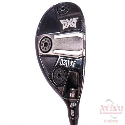 PXG 0311 XF GEN5 Hybrid 4 Hybrid 22° MCA Tensei AV Blue Raw 75 Graphite Regular Right Handed 39.75in