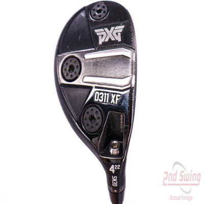 PXG 0311 XF GEN5 Hybrid 4 Hybrid 22° MCA Tensei AV Blue Raw 75 Graphite Regular Right Handed 39.5in