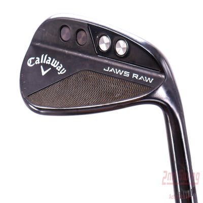 Callaway Jaws Raw Black Plasma Wedge Pitching Wedge PW 48° 10 Deg Bounce S Grind Dynamic Gold Spinner TI Steel Wedge Flex Right Handed 36.0in