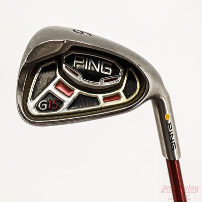 Ping G15 Single Iron 6 Iron Ping TFC 149I Graphite Regular Right Handed Yellow Dot 38.5in