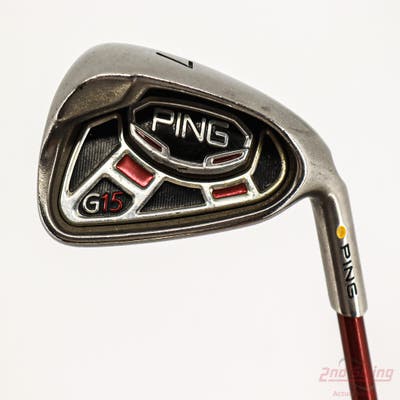 Ping G15 Single Iron 7 Iron Ping TFC 149I Graphite Regular Right Handed Yellow Dot 38.0in