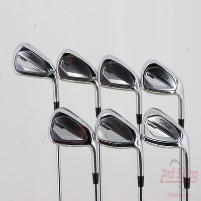 Titleist 2023 T350 Iron Set 5-PW GW True Temper AMT Red S300 Steel Stiff Right Handed 38.0in