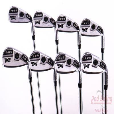 PXG 0311 P GEN5 Chrome Iron Set 4-PW GW True Temper Elevate MPH 95 Steel Stiff Right Handed 38.25in