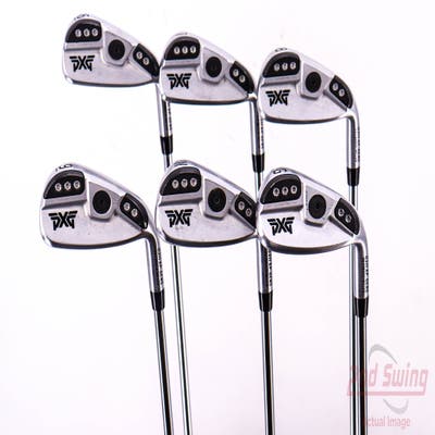 PXG 0311 XP GEN5 Chrome Iron Set 6-PW GW True Temper Elevate MPH 95 Steel Regular Right Handed 38.0in