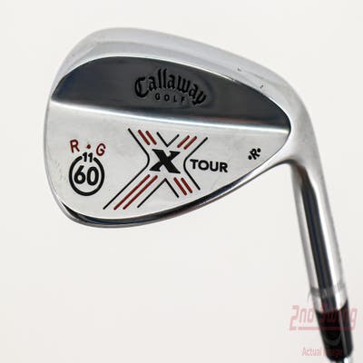 Callaway X-Tour Satin Wedge Lob LW 60° 11 Deg Bounce True Temper Dynamic Gold S300 Steel Stiff Right Handed 35.0in