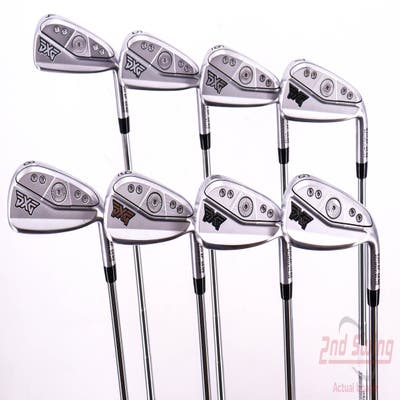 Mint PXG 0311 XP GEN6 Iron Set 4-PW GW Dynamic Gold Mid 115 Steel Stiff Right Handed 38.75in