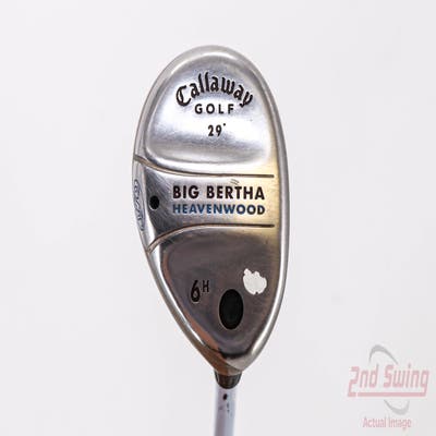 Callaway Big Bertha Heavenwood Hybrid 6 Hybrid 29° Callaway Gems 55w Graphite Ladies Right Handed 38.75in