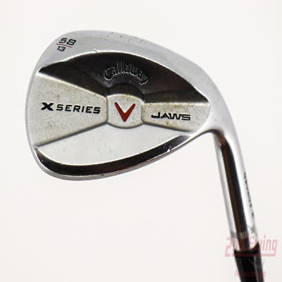 Callaway X Series Jaws Chrome Wedge Lob LW 58° 13 Deg Bounce Callaway Stock Steel Steel Wedge Flex Right Handed 35.0in