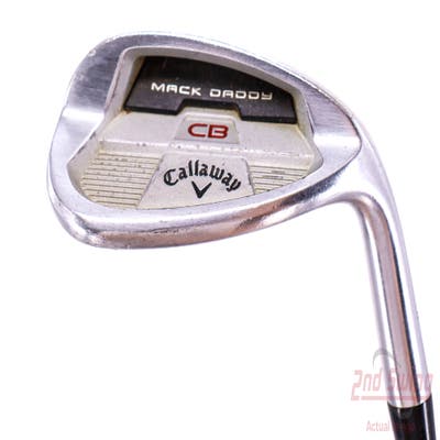 Callaway Mack Daddy CB Wedge Sand SW 54° 14 Deg Bounce FST KBS Hi-Rev 2.0 105 Steel Wedge Flex Right Handed 35.5in