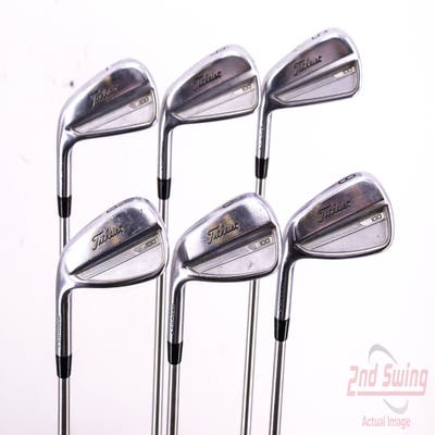 Titleist 2023 T100 Iron Set 5-PW FST KBS Tour C-Taper Lite 110 Steel Stiff Left Handed 38.0in