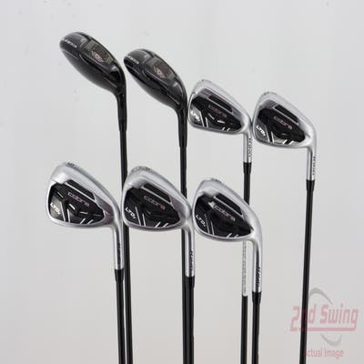 Cobra LTDx Womens Iron Set 5H 6H 7-PW SW FST KBS PGI 55 Graphite Ladies Right Handed 36.0in