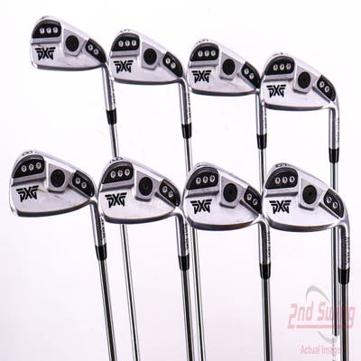 PXG 0311 P GEN5 Chrome Iron Set 4-PW GW True Temper Elevate MPH 95 Steel Stiff Right Handed 38.25in