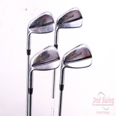 Titleist 620 MB Iron Set 7-PW True Temper Dynamic Gold X7 Steel X-Stiff Left Handed 37.0in