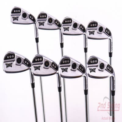 PXG 0311 P GEN5 Chrome Iron Set 4-PW GW True Temper Elevate MPH 95 Steel Stiff Right Handed 38.25in