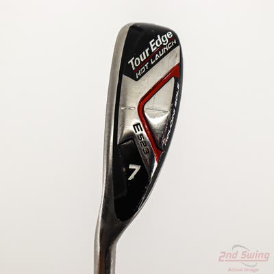 Tour Edge Hot Launch E523 Ironwood Single Iron 7 Iron Tour Edge Hot Launch 60 Graphite Stiff Left Handed 37.5in