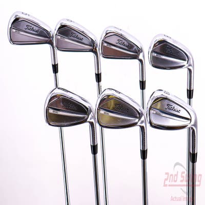 Titleist 2023 T200 Iron Set 4-PW True Temper AMT Red S300 Steel Stiff Right Handed 38.75in