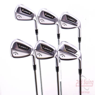 Callaway Apex Ai300 Iron Set 6-PW AW Dynamic Gold Mid 90 Steel Regular Right Handed 37.75in