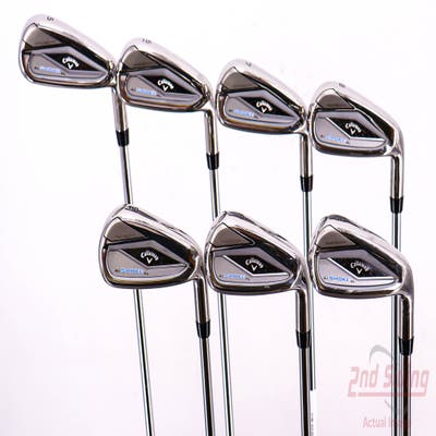 Mint Callaway Paradym Ai Smoke HL Iron Set 5-PW AW True Temper Elevate MPH 85 Steel Stiff Right Handed 39.0in