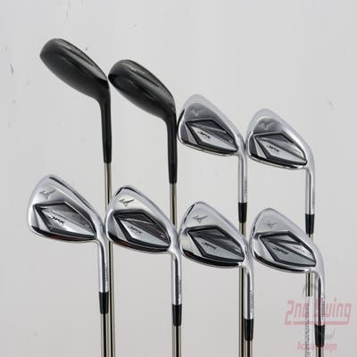 Mizuno JPX 923 Hot Metal HL Iron Set 4H 5H 6-PW GW UST Mamiya Recoil ESX 460 F3 Graphite Regular Right Handed 37.0in