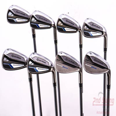 TaylorMade Speedblade Iron Set 5-PW AW SW TM Velox-T Graphite Graphite Ladies Right Handed 37.75in