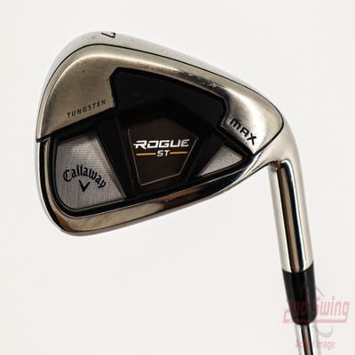 Callaway Rogue ST Max Single Iron 7 Iron True Temper Multi Step Lite Steel Stiff Right Handed 37.25in