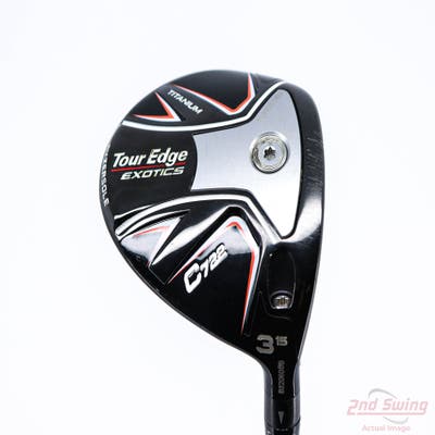 Tour Edge Exotics C722 Fairway Wood 3 Wood 3W 15° Fujikura Ventus Red 5 Graphite Regular Right Handed 43.5in