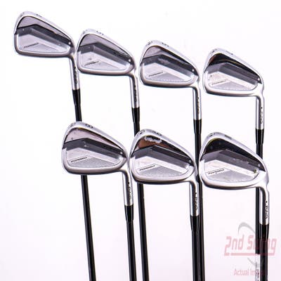 Ping Blueprint S Iron Set 4-PW Fujikura AXIOM 105 Graphite X-Stiff Right Handed Black Dot 38.5in