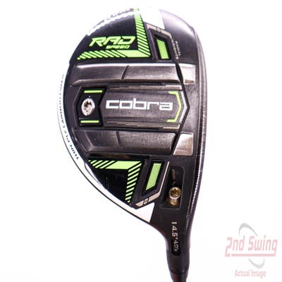 Cobra RAD Speed Fairway Wood 3 Wood 3W 14.5° Fujikura Motore X F3 6 Graphite Regular Right Handed 43.25in