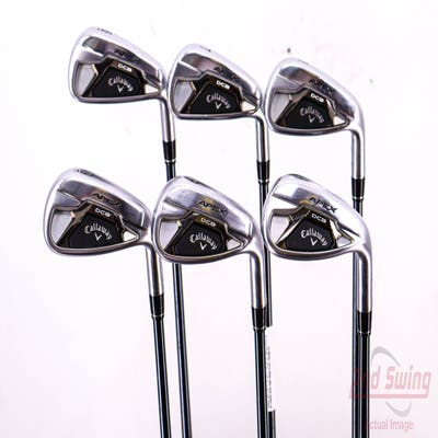 Callaway Apex DCB 21 Iron Set 6-PW AW UST Mamiya Recoil 65 Dart Graphite Senior Right Handed 37.5in