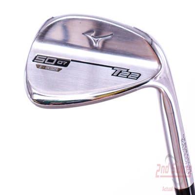 Mizuno T22 Satin Chrome Wedge Gap GW 50° 7 Deg Bounce S Grind Nippon Pro Modus 3 115 Wedge Steel Wedge Flex Right Handed 35.0in