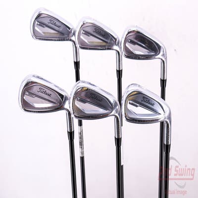 Mint Titleist 2023 T350 Iron Set 6-PW AW Mitsubishi Tensei Red AM2 Graphite Regular Right Handed 37.5in