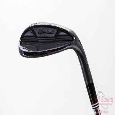 Cleveland CBX 2 Black Satin Wedge Sand SW 56° 12 Deg Bounce FST KBS Hi-Rev 2.0 115 Steel Regular Right Handed 35.5in