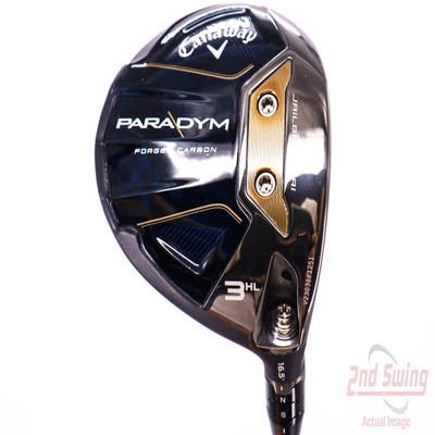 Mint Callaway Paradym Fairway Wood 3 Wood HL 16.5° PX HZRDUS Silver Gen4 60 Graphite Stiff Right Handed 43.25in